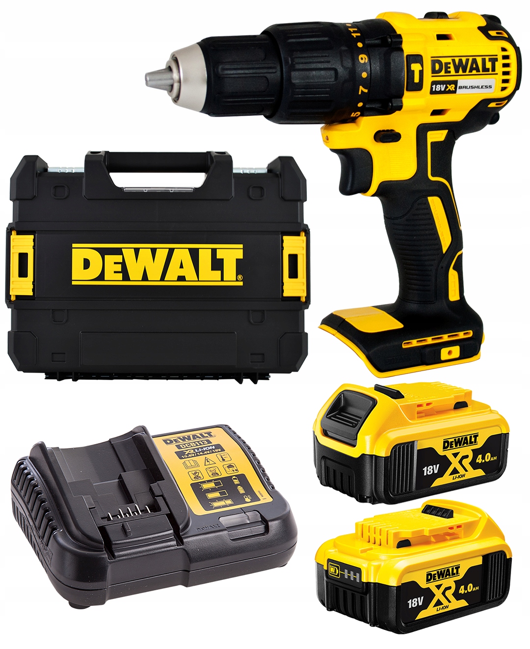 

Wkrętarka udarowa 18V 65Nm 2x4Ah DCD778M2T DeWalt
