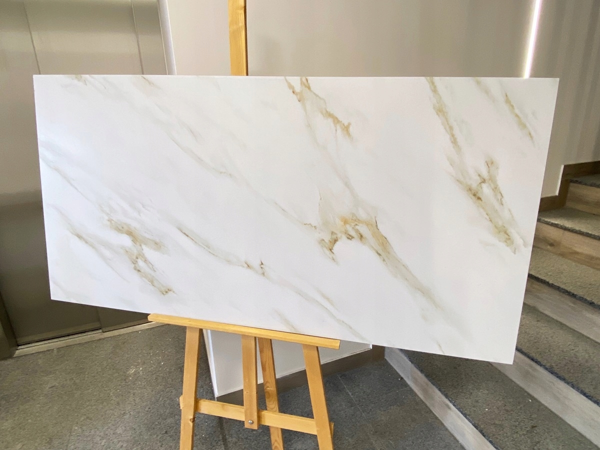 Gres płytka 60x120 marmur gold Mat Home Design Typ gres