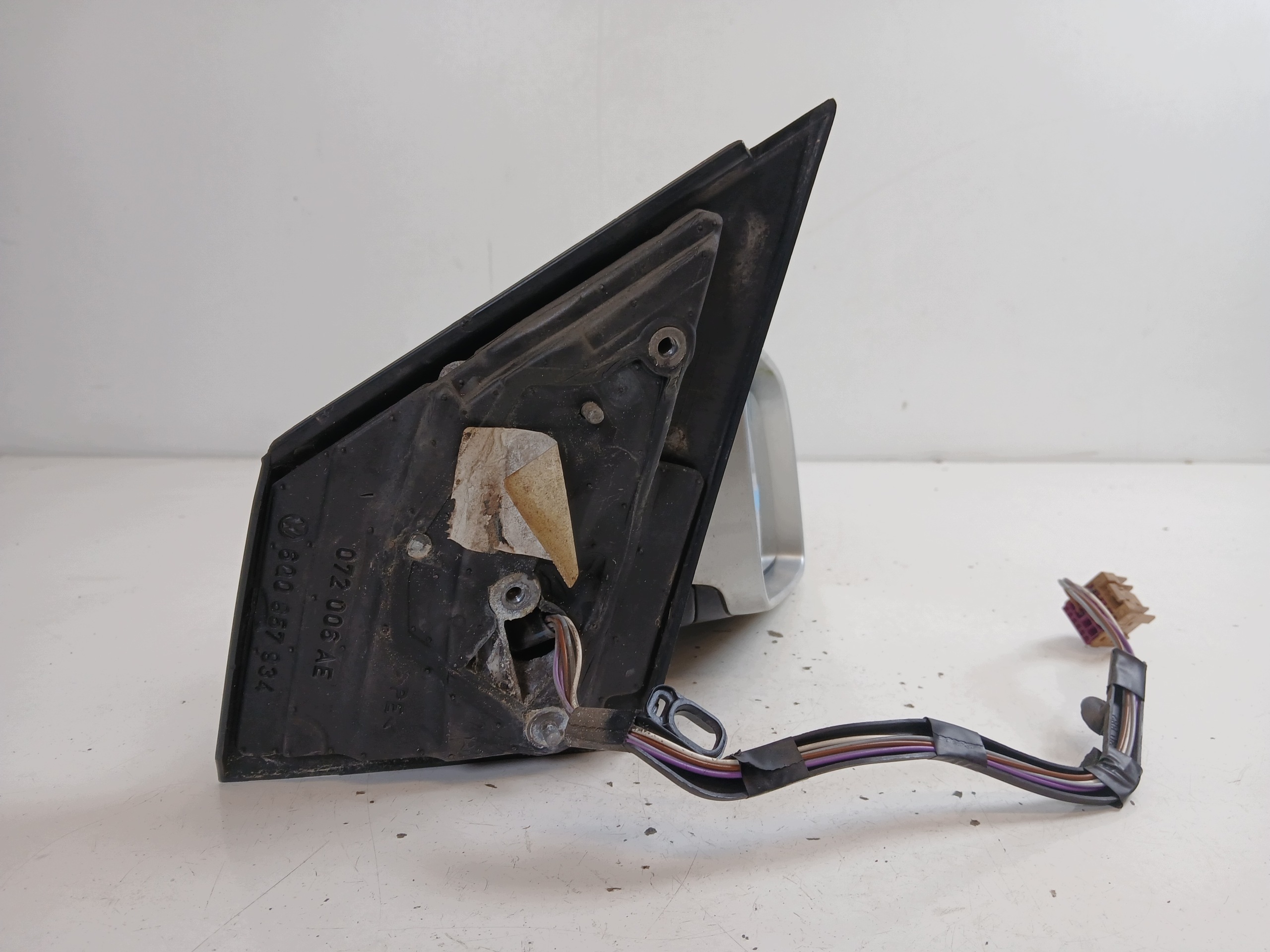 VW POLO 9N mirror right 5 PIN silver