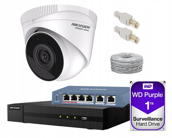 Monitorovací sada Hikvision Monitorovací Sada 1 Kop 4M