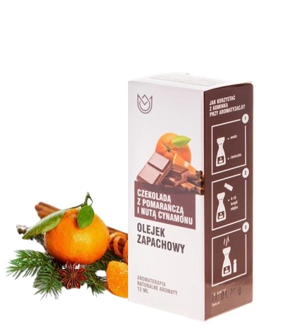 

Olejek zapachowy Czekolada pomarańcza cynamon