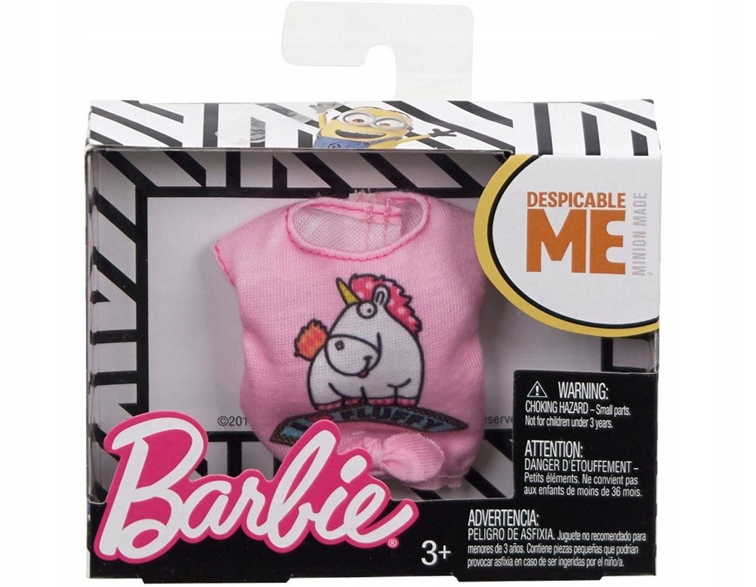 

Barbie Minionki Ubranko bluzka Ubranie Mattel