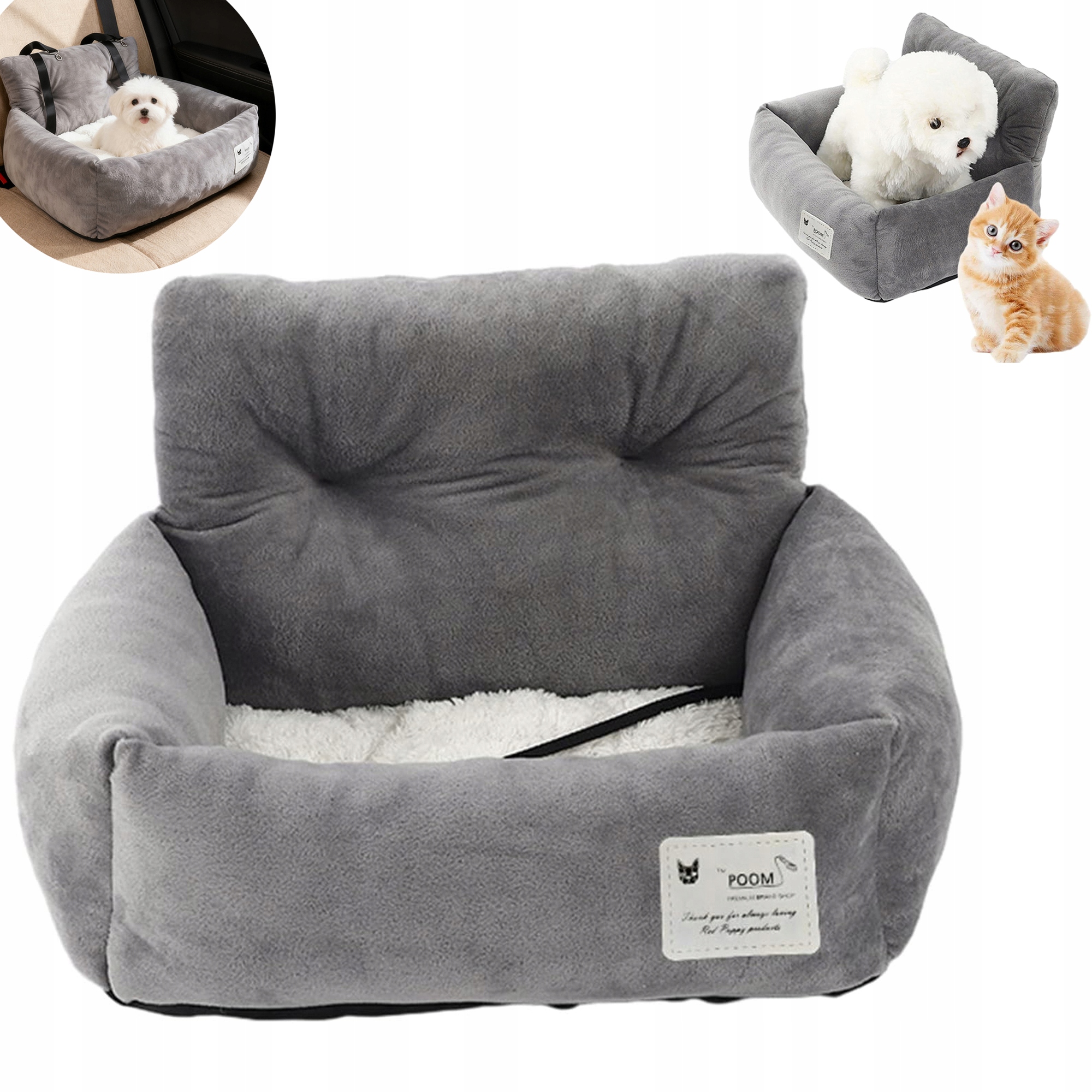 Pelíšek Do Auta Pro Psa Polar Protiskluzový