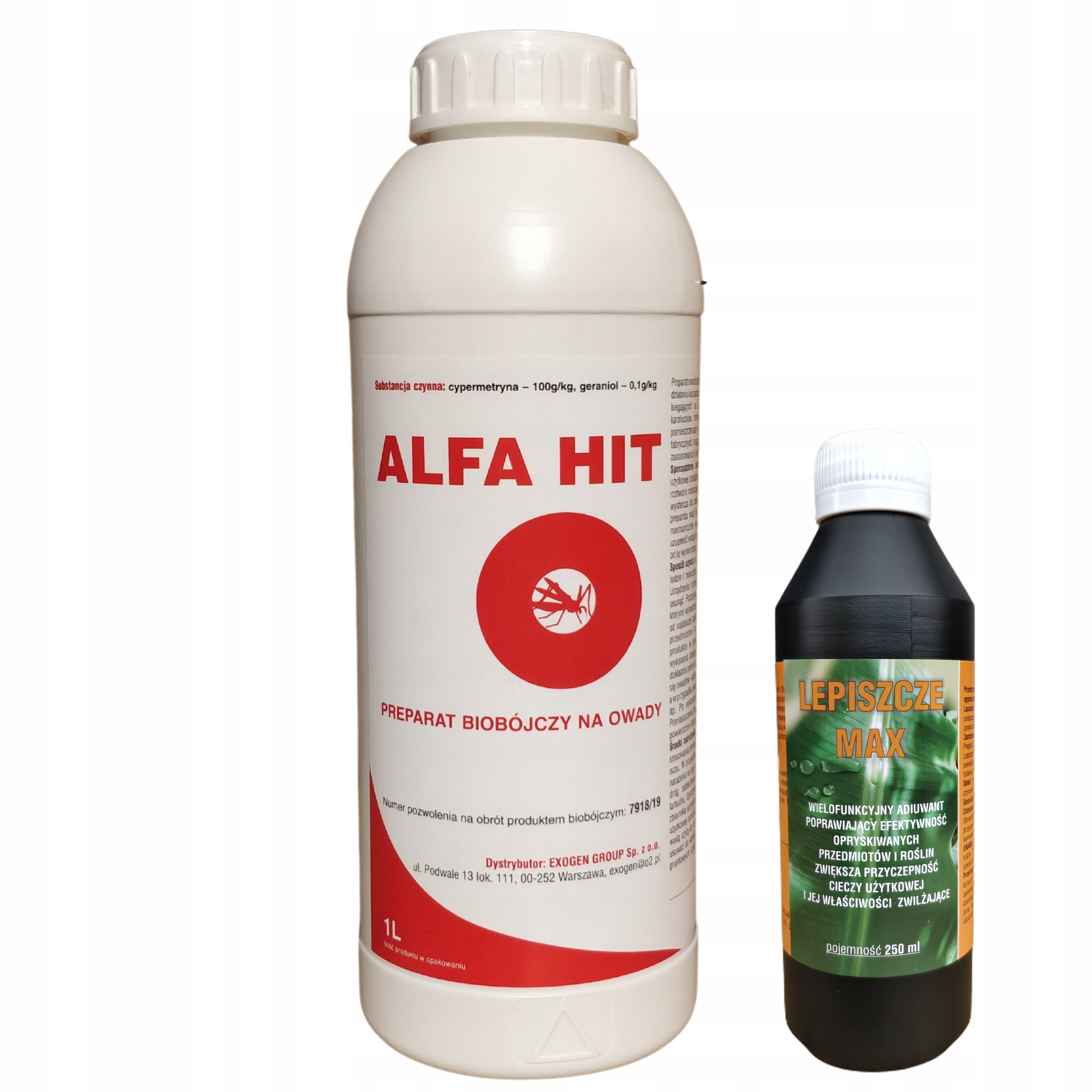 Na Kleszcze Komary Skuteczny Mocny Oprysk Preparat Alfa 1L Koncentrat