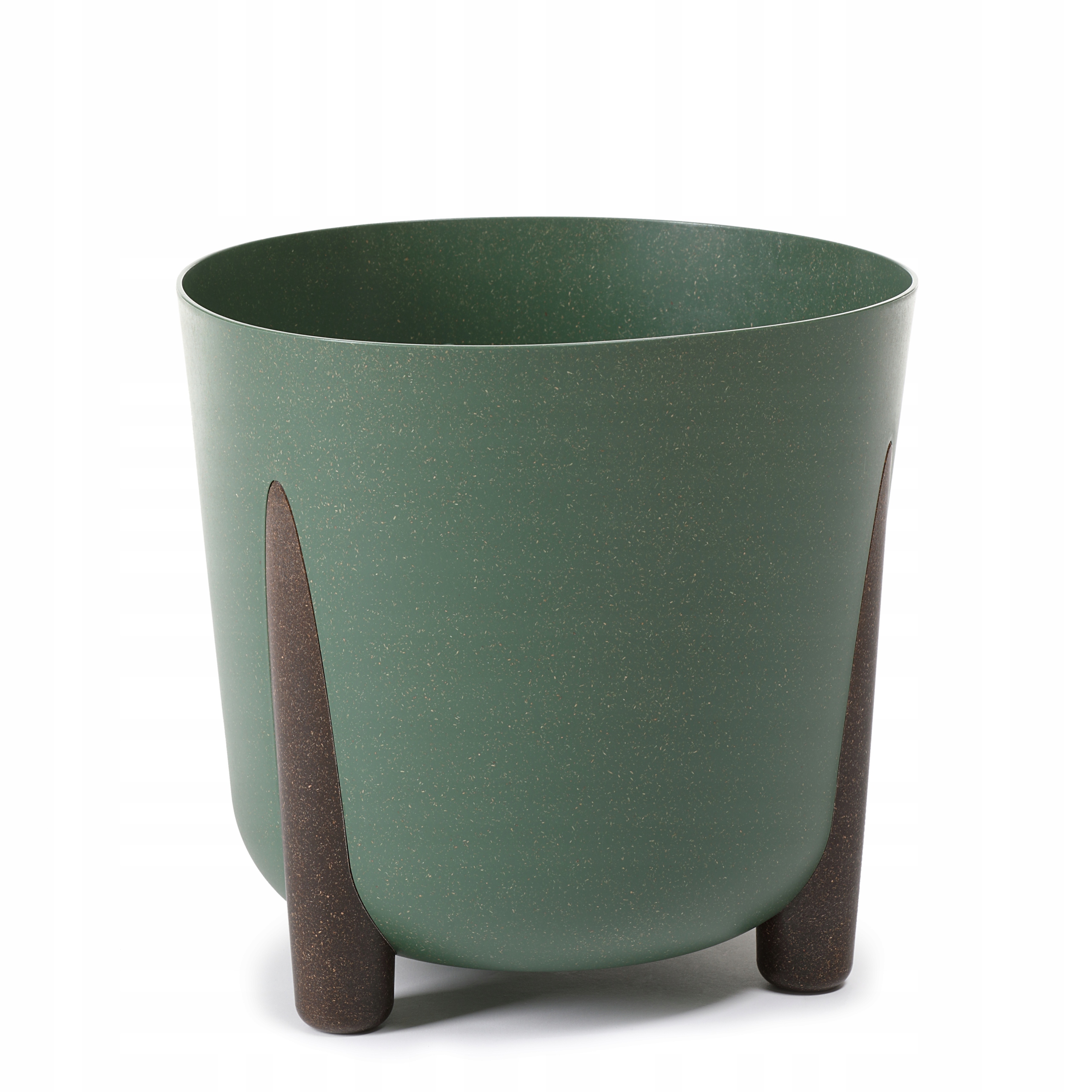 

Donica Doniczka Frida eco wood 26 cm Zielony Leśny