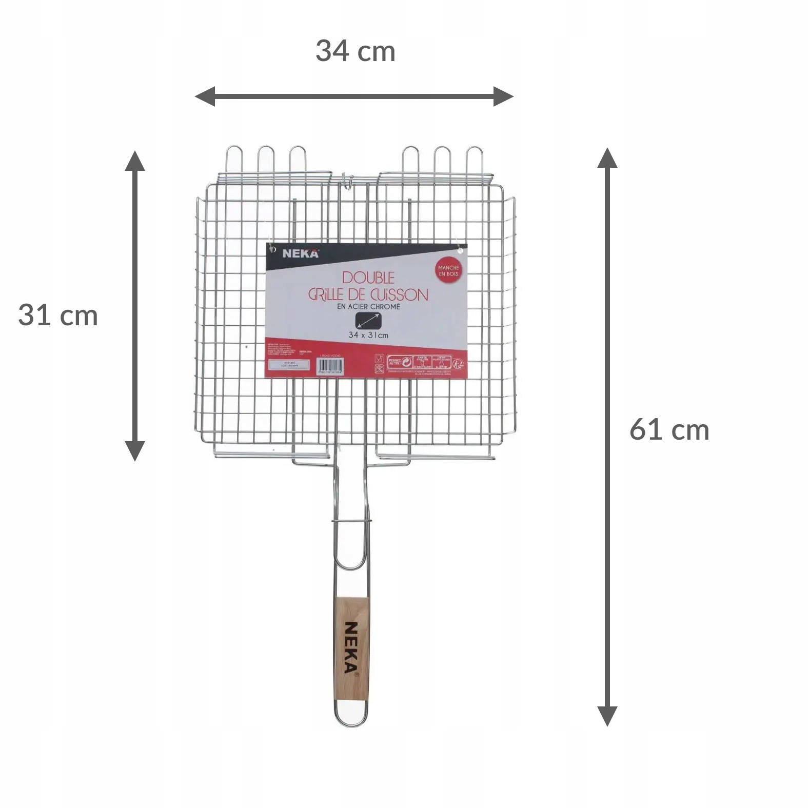 KOSZYK DO GRILLOWANIA WARZYW MIĘSA dodatkowy ruszt Producent inna
