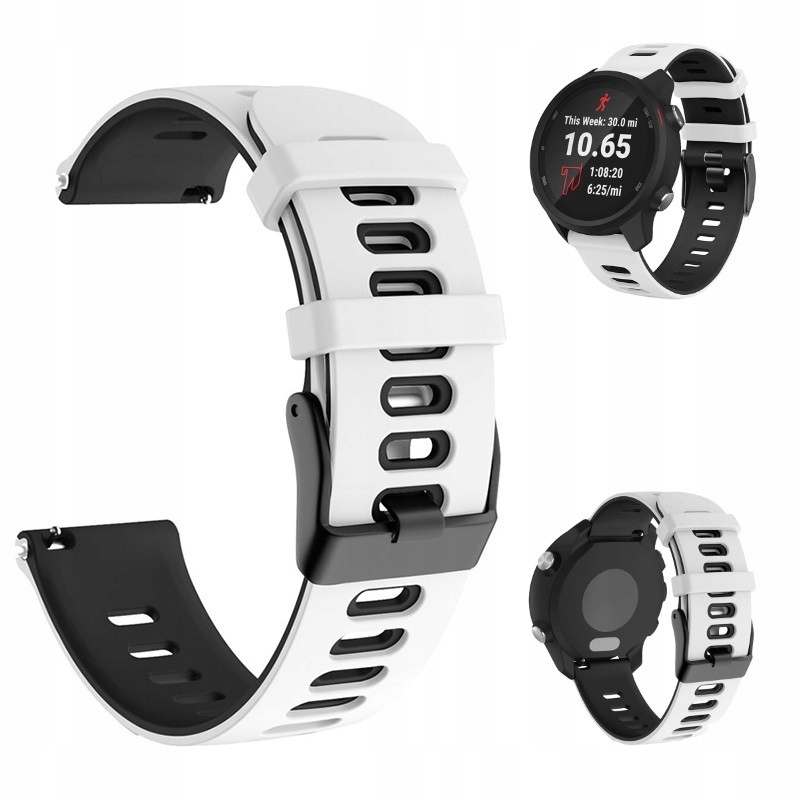 SILIKÓNOVÝ REMIENOK PRE SAMSUNG GEAR S3 GALAXY WATCH 46MM 3 45MM FRONTIER 22MM