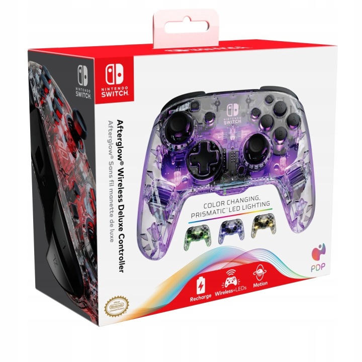 Pdp Bezdrátový ovladač pro Nintendo Switch Deluxe Audio Afterglow