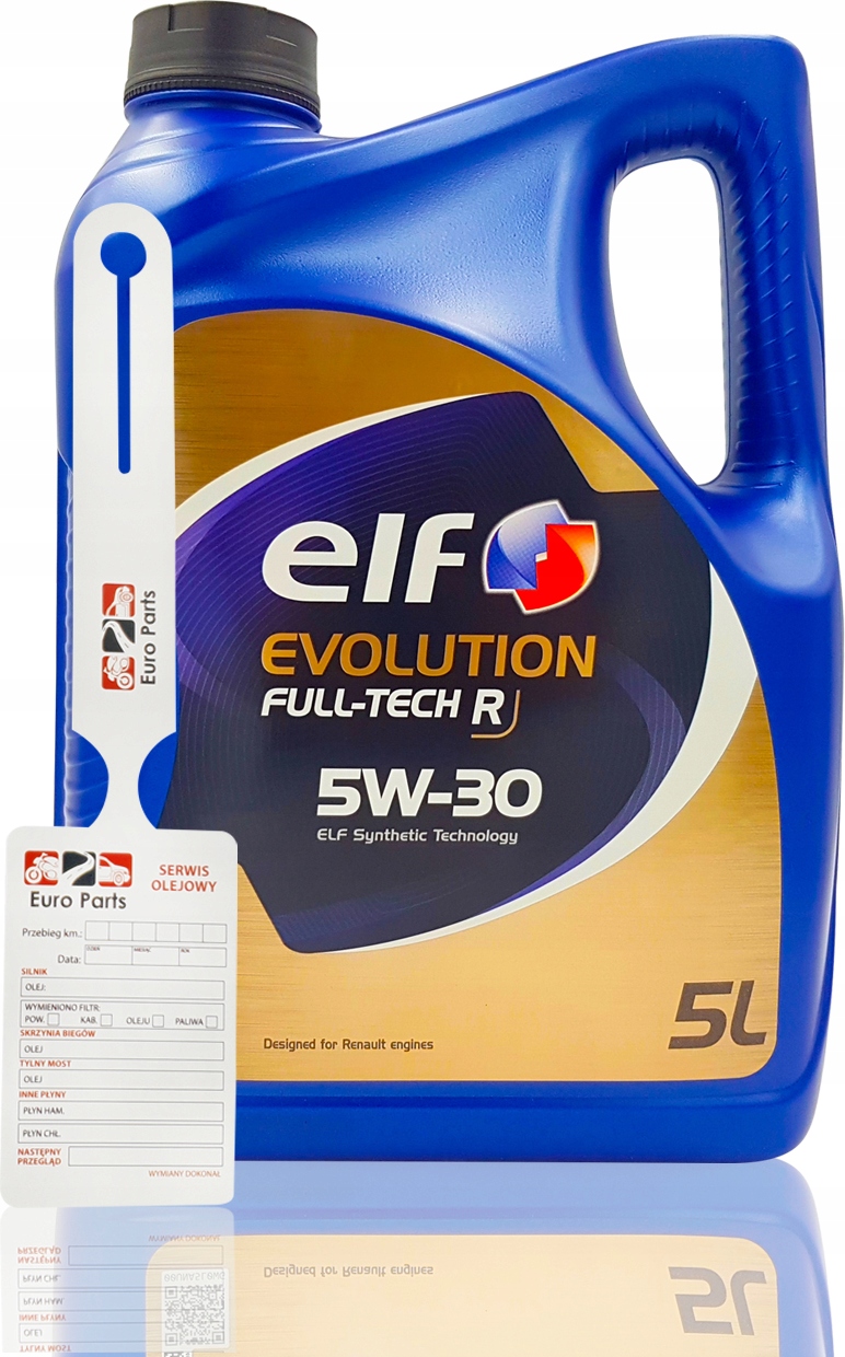 Elf Evolution Full-Tech R 5W30 5L купить на Avtoex из Польши в Украине ...