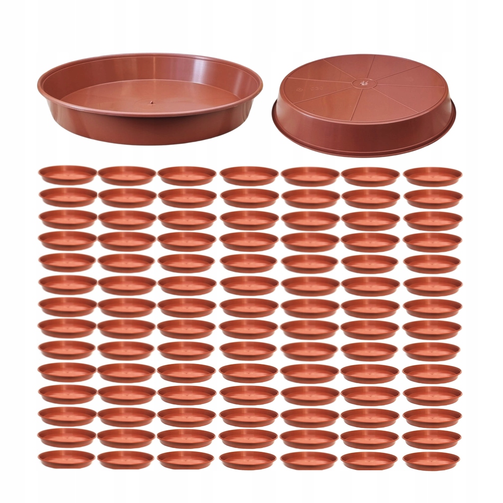 Podstavce pod květináče DonKwiat P30 Tc 30 cm terakota kulaté x 100ks