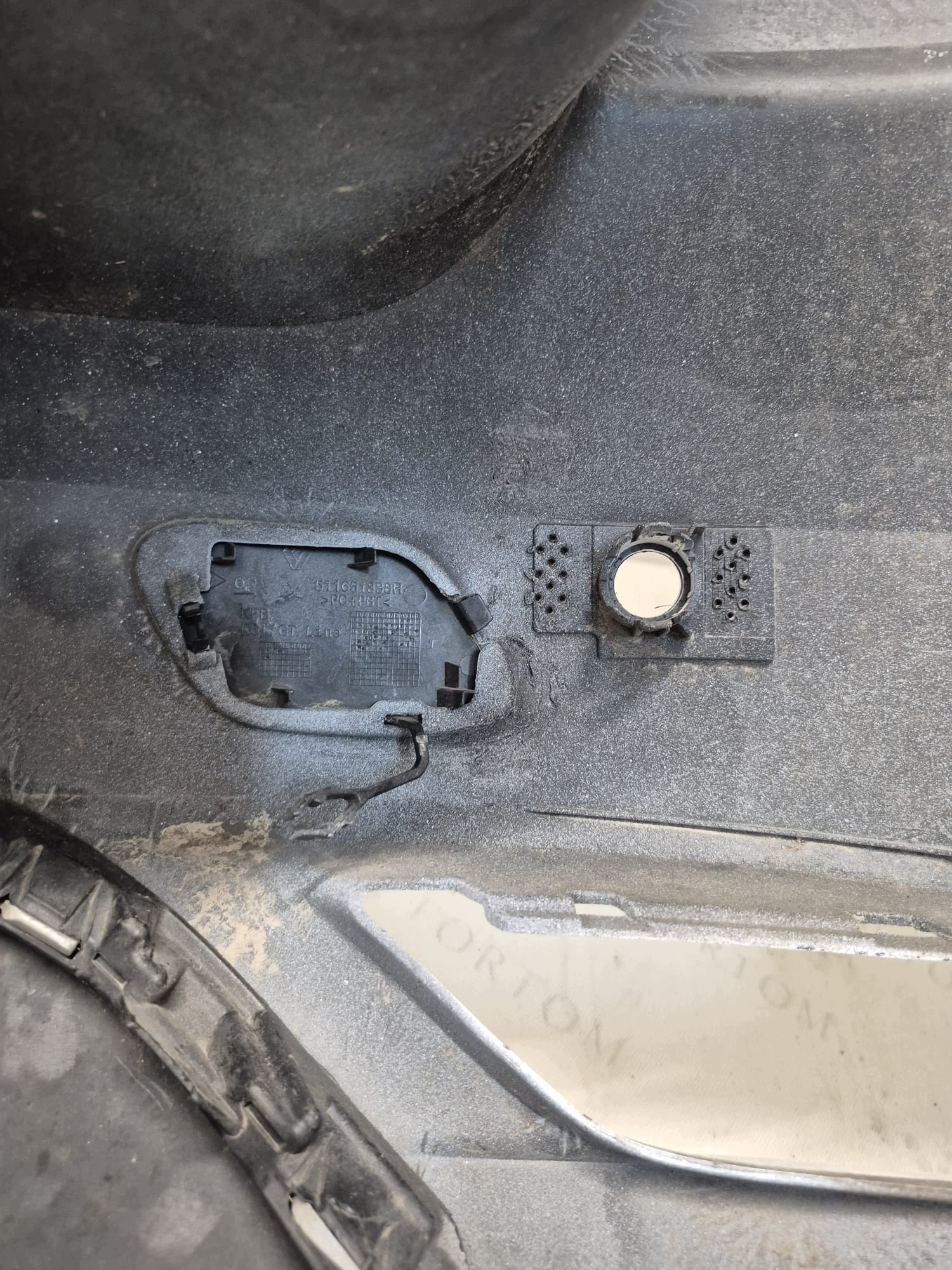 RENAULT MEGANE IV 4 KOMBI 16- bumper rear part rear 4XPDC