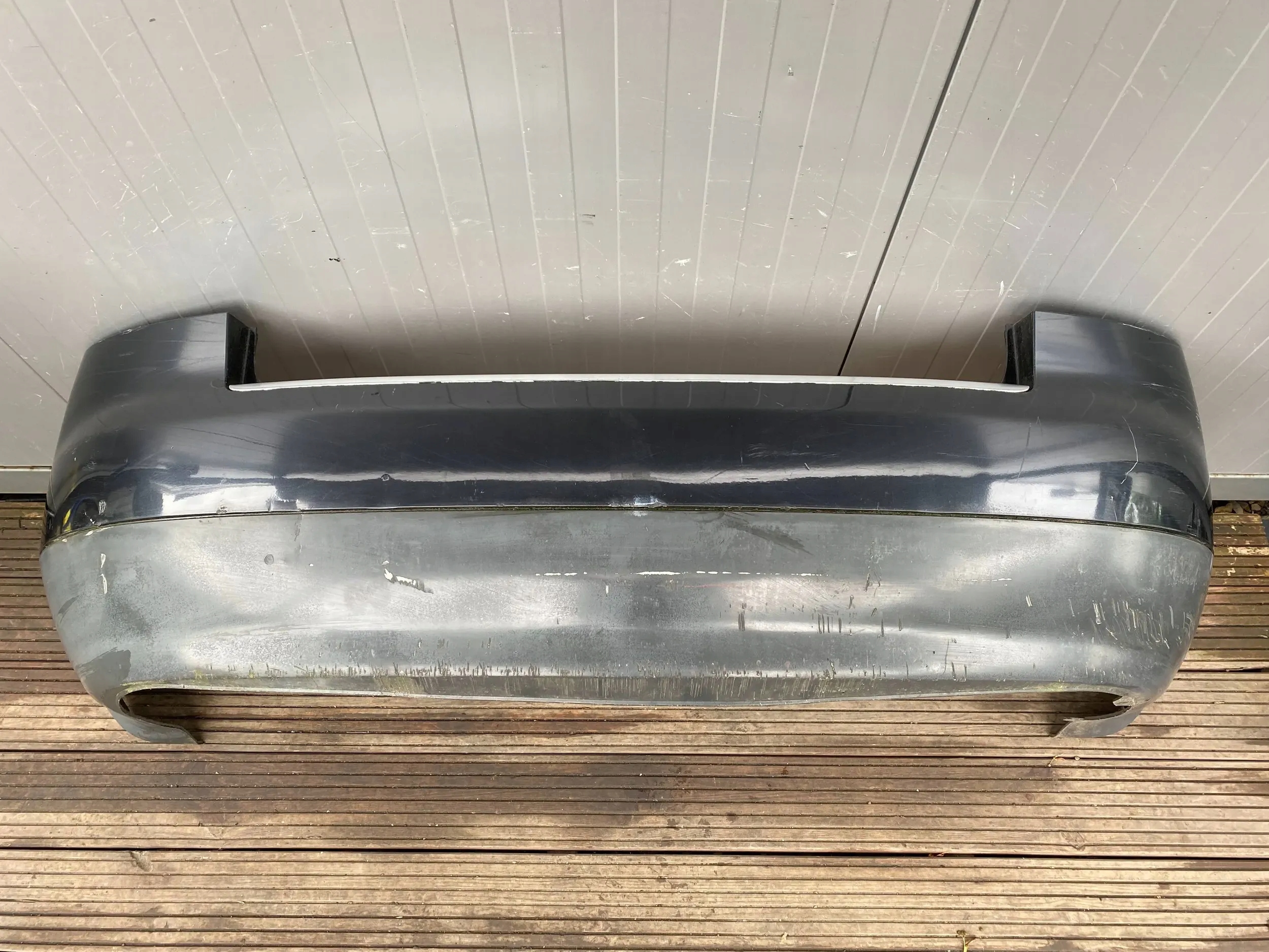 AUDI A4 B6 sedan complete bumper rear part black