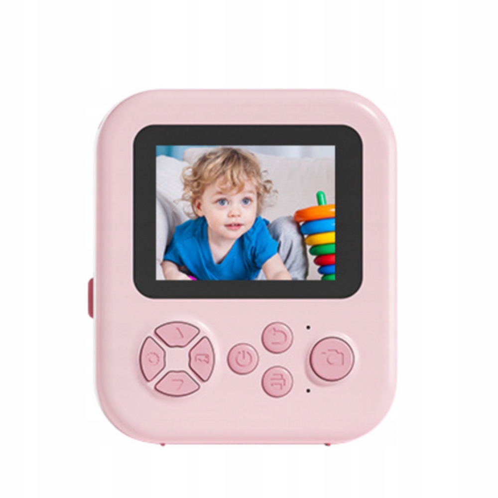 Fotoaparát růžový 9x8x5 cm