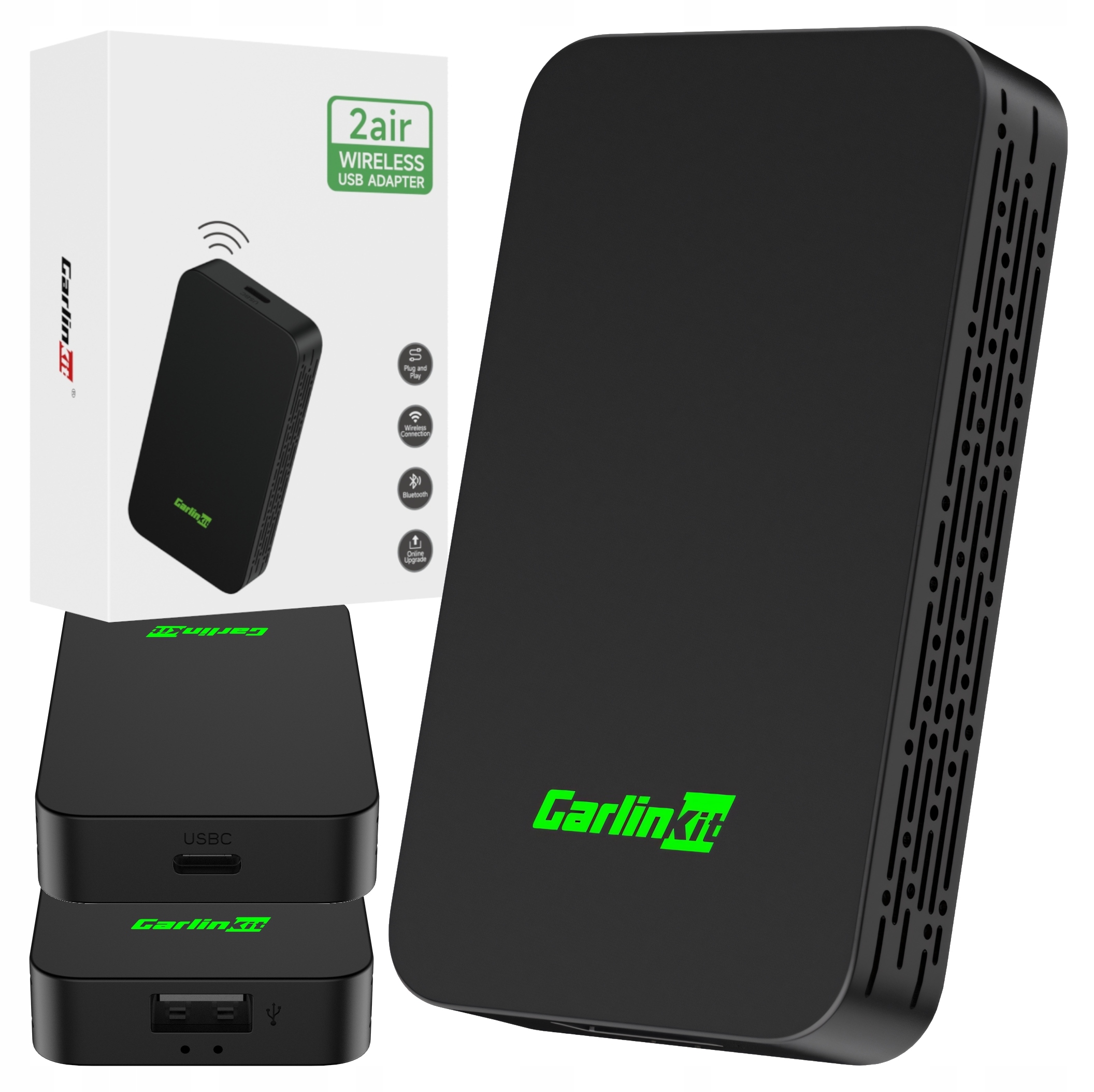 Carlinkit Adaptér Do Auta S Android Auto A Carplay Bezdrátovým Usb Rozhraním