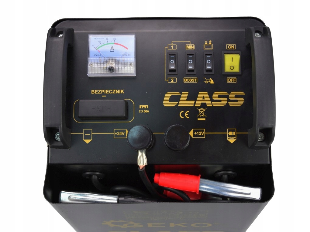 PROSTOWNIK Z ROZRUCHEM 12 24V 300 400A Maximum amperage 75 A