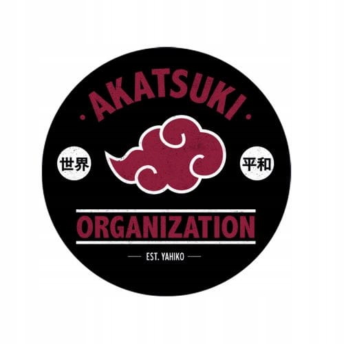 

Przypinka Naruto Akatsuki wzór2 58 mm