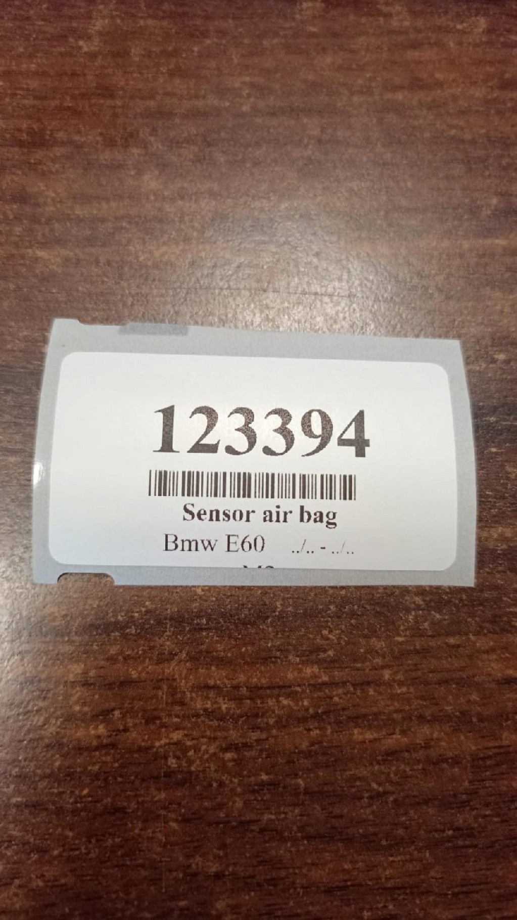 BMW E60 module SENSOR AIR BAG 65776941018