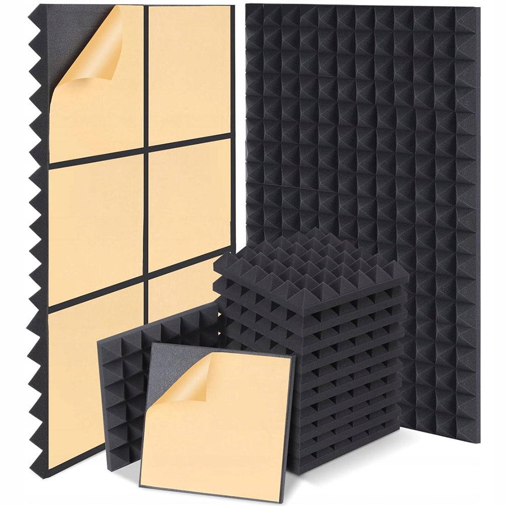 Vyhlazení Houbička Akustická Pěna 30x30x5 cm akustický panel 24ks