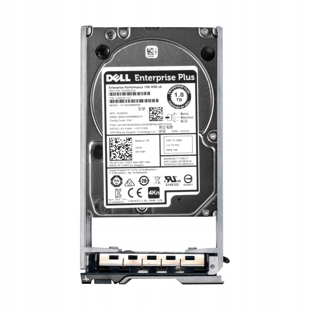 Dell 061H3H 1.8TB 10K 128MB SAS-3 2.5'' ST1800MM0008