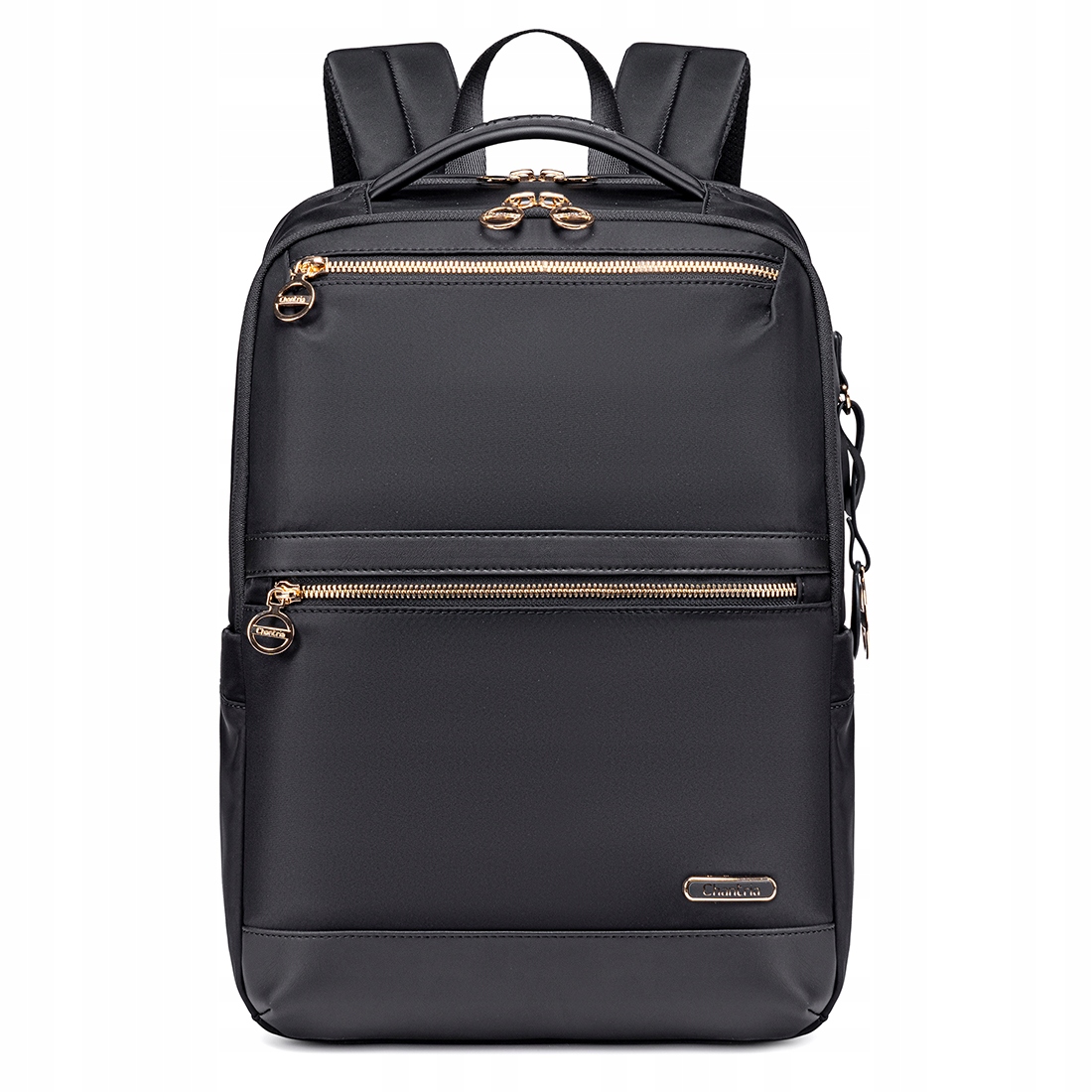 Plecak damski Chantria CB00766 na laptopa 15,6" dwukomorowy czarny