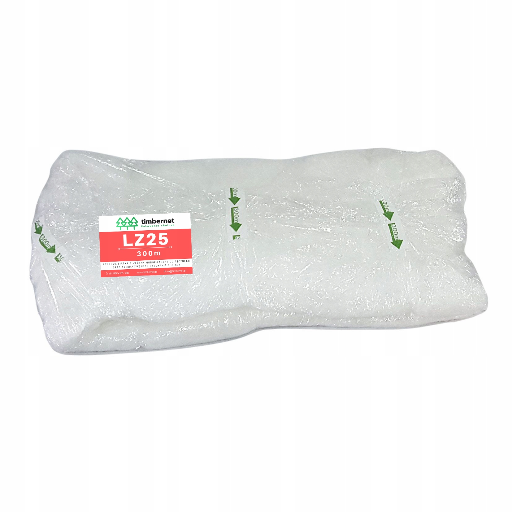

LZ25 Siatka rękaw do pakowania choinek 25cm x 300m