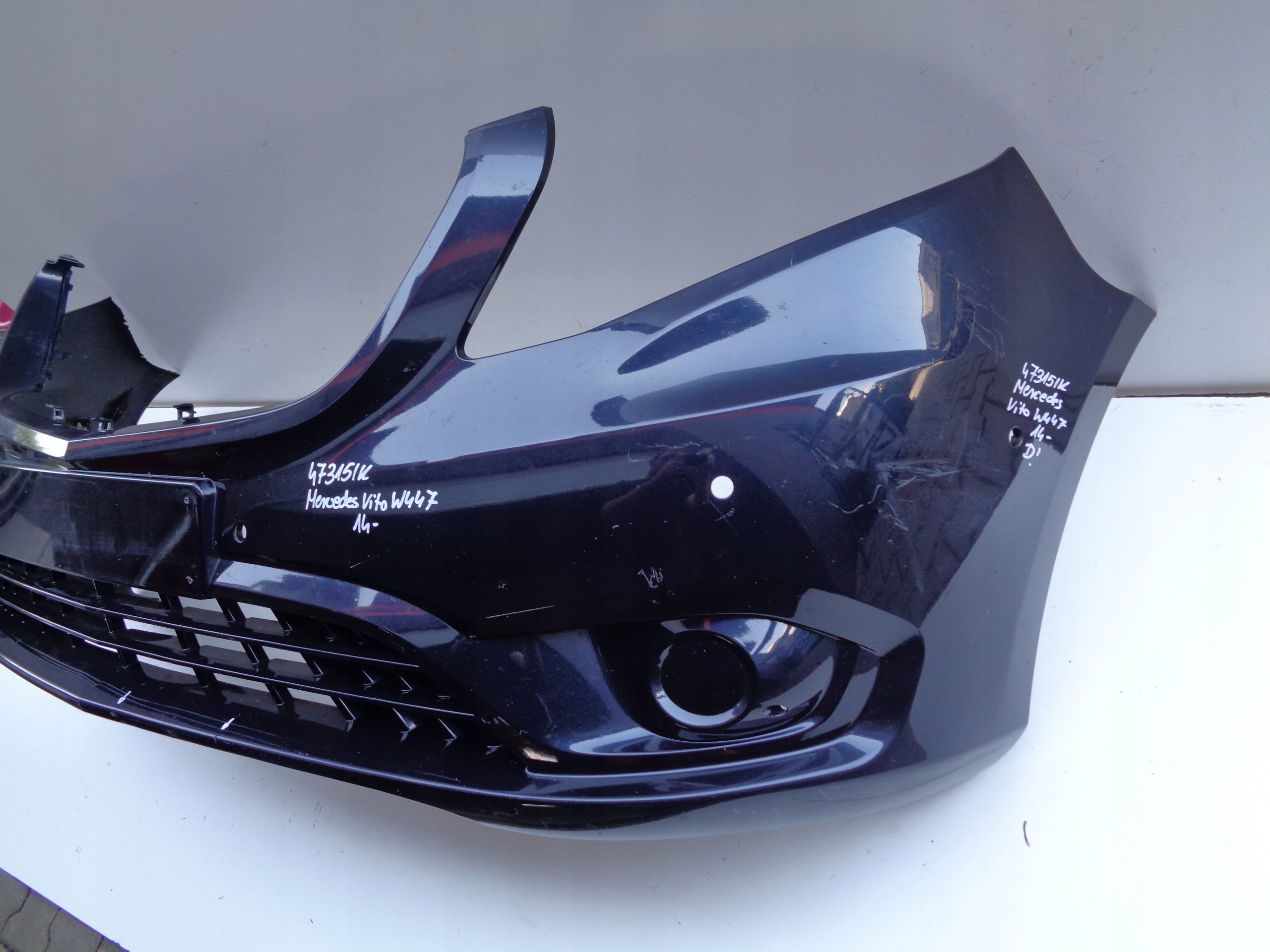 front bumper MERCEDES VITO W447 14- NR 47315