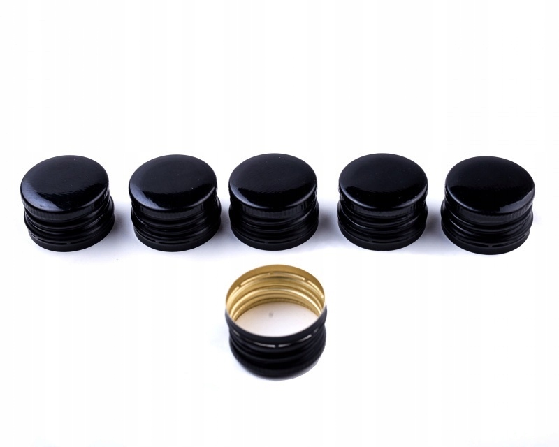 

50x Zakrętka metalowa fi 28 mm zamknięcie butelki