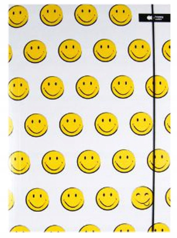 Teczka z gumką format A4 Happy Color FUN EMOTICONY