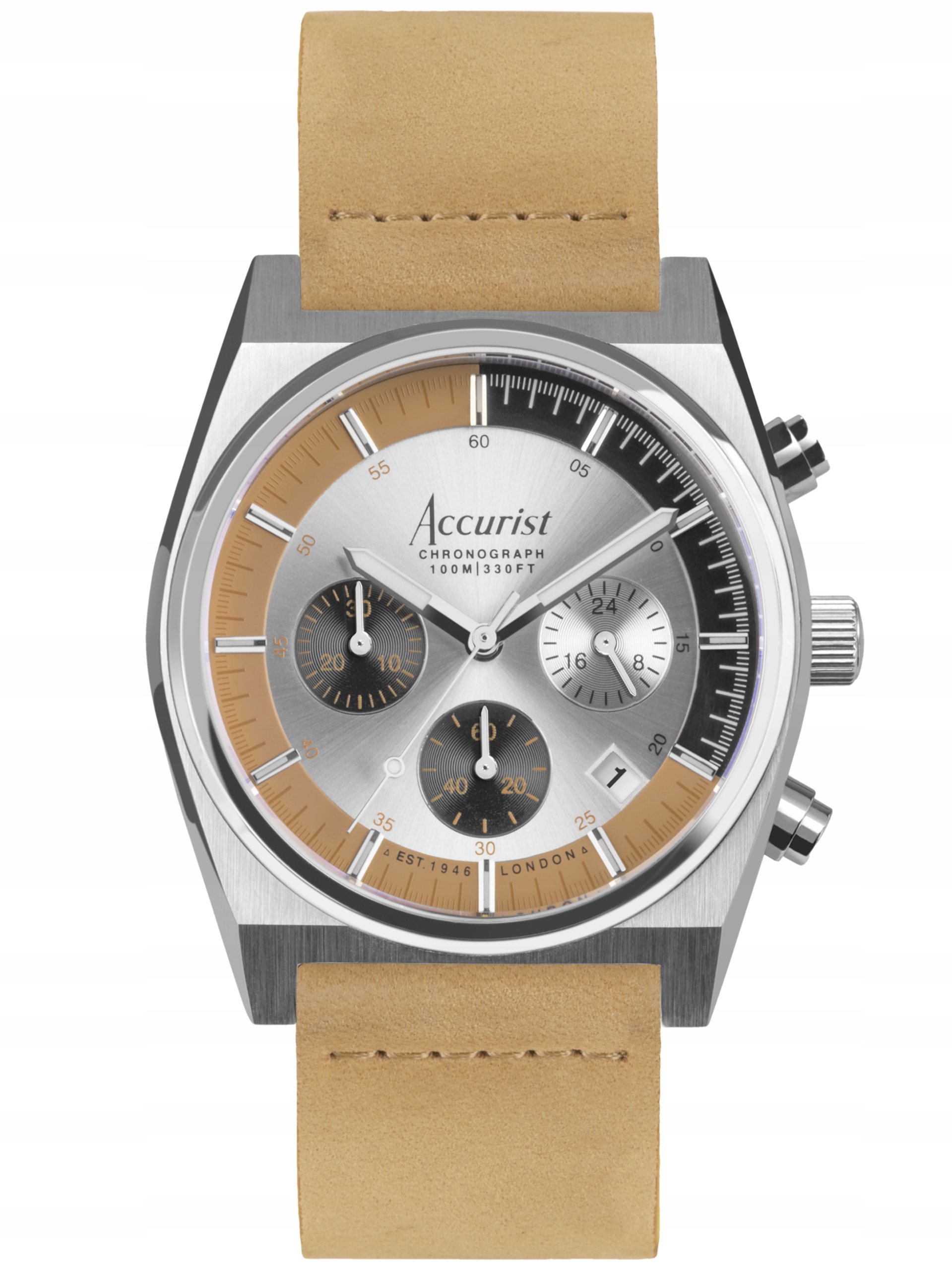 Nové Originální Pánské Hodinky Accurist Origin 70006 Chronograf data