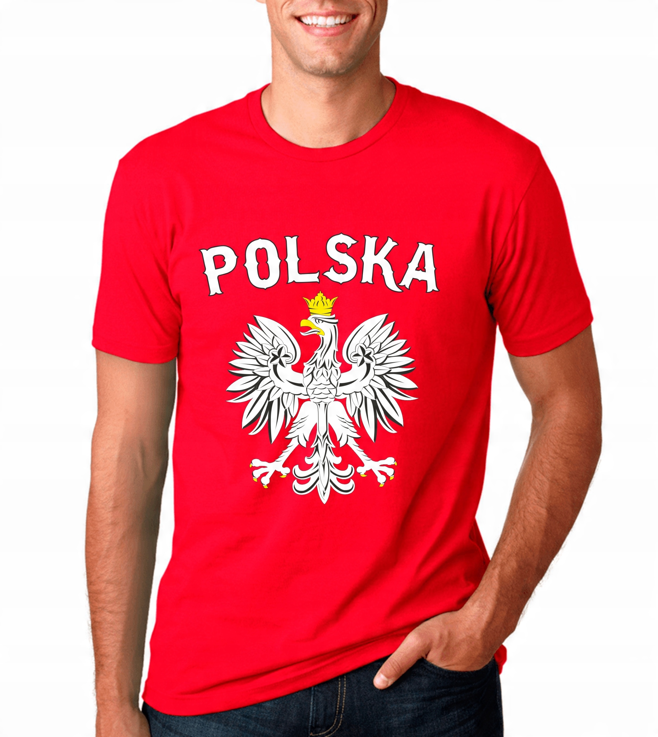 

Koszulka męska Narodowa Kibica Polska E150 r. L