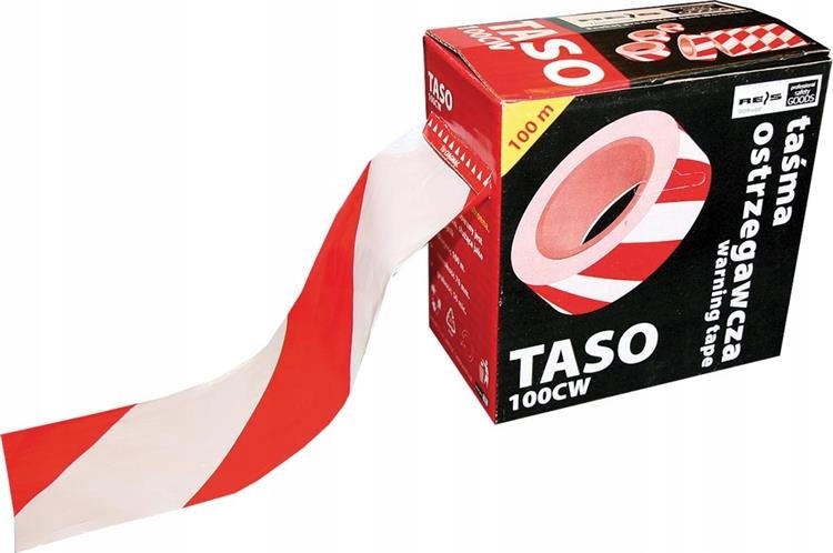 

Taśma Ostrzegawcza Biało-Czerwona 100m TASO100