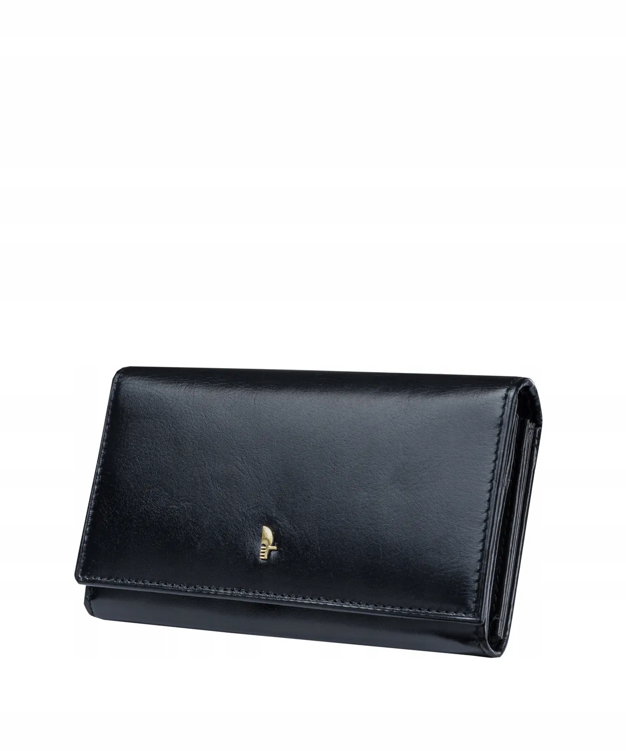 Portfel Damski Skórzany Duży Na Karty Puccini Czarny MU1706 1