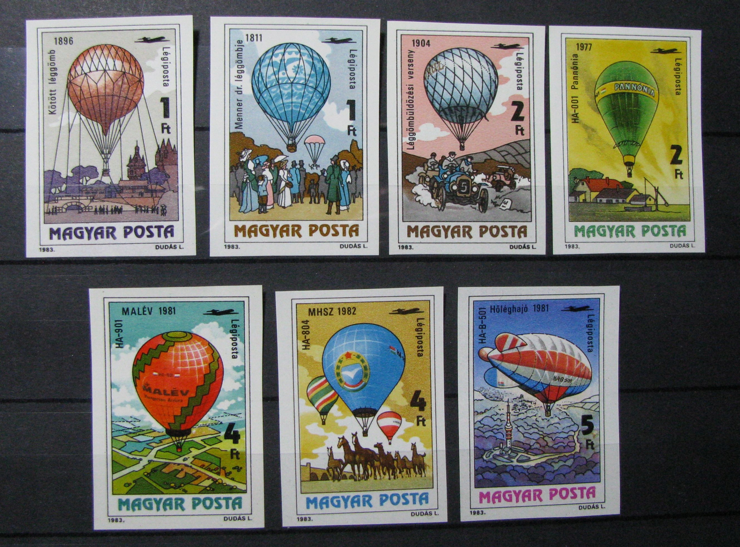 WĘGRY - Mi 3600-3606 B **