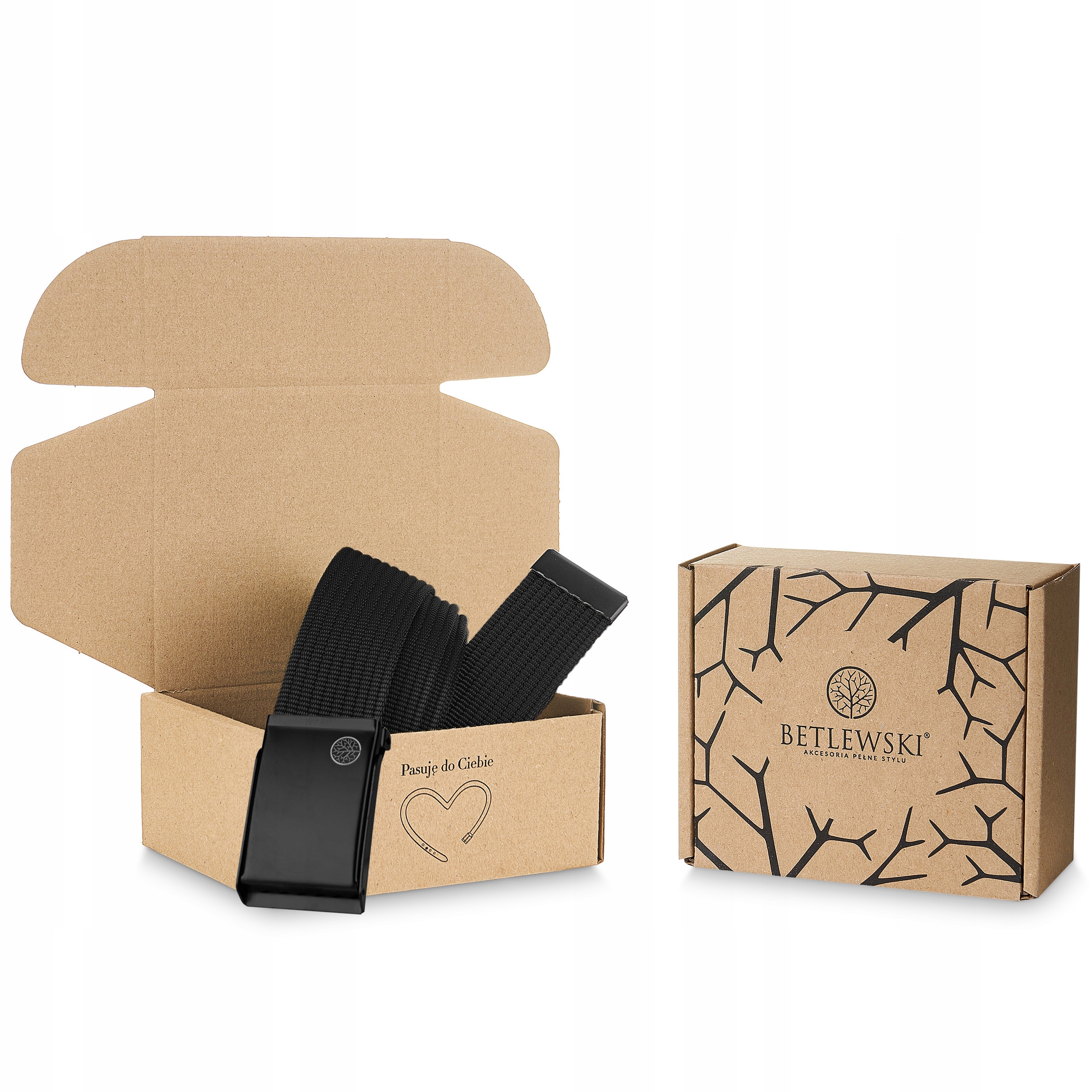 BETLEWSKI Parciany pasek męski spodni jeansów 6XL Marka Betlewski