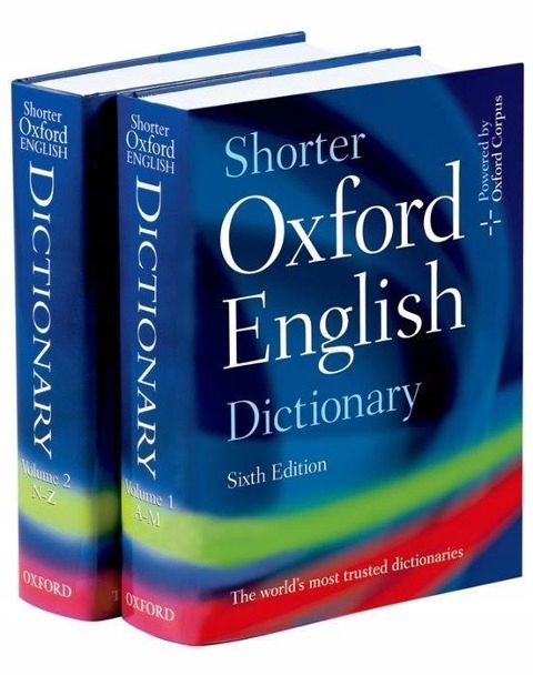洋書 ニューショーター・オックスフォード英語辞典 全2巻 サム