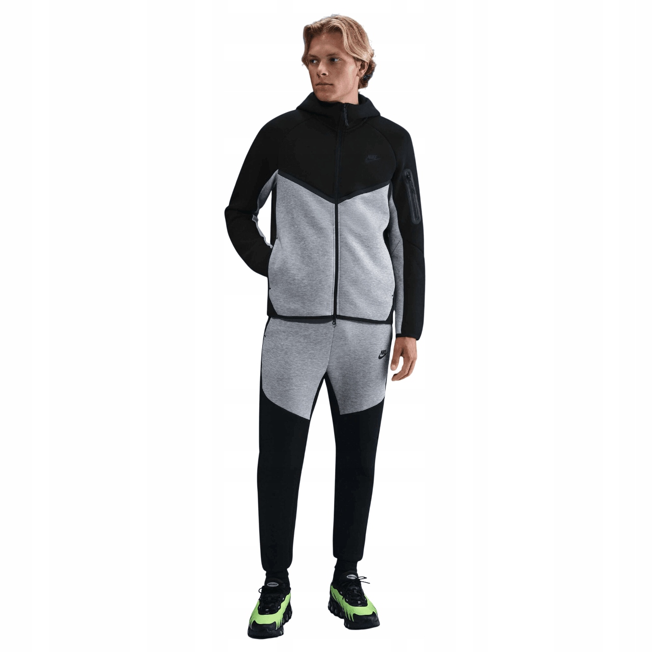 Mikina Nike M Nk Tch Fc Fz Wr Hoodie L Pánská