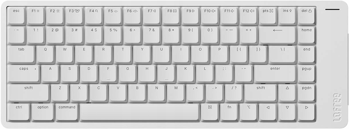 Klawiatura Mechaniczna Low Profile Bezprzewodowa Aluminiowa 3 Tryby Lofree