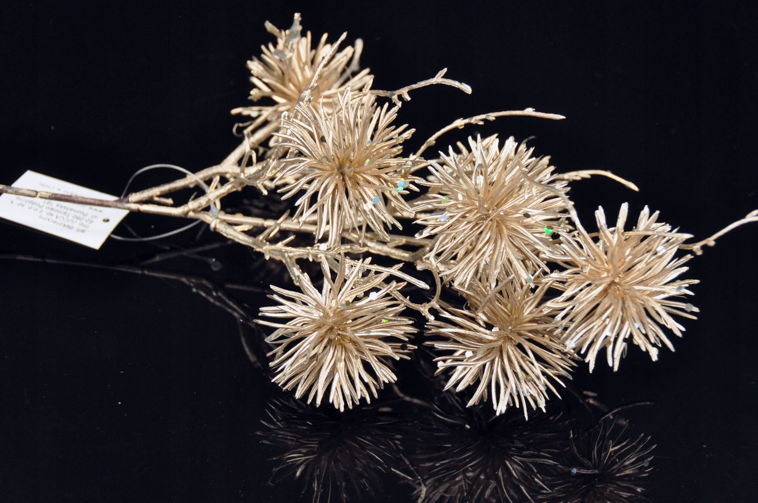 *dekoradom* OSET GAŁĄZKA ZŁOTA Marka Dekoradom