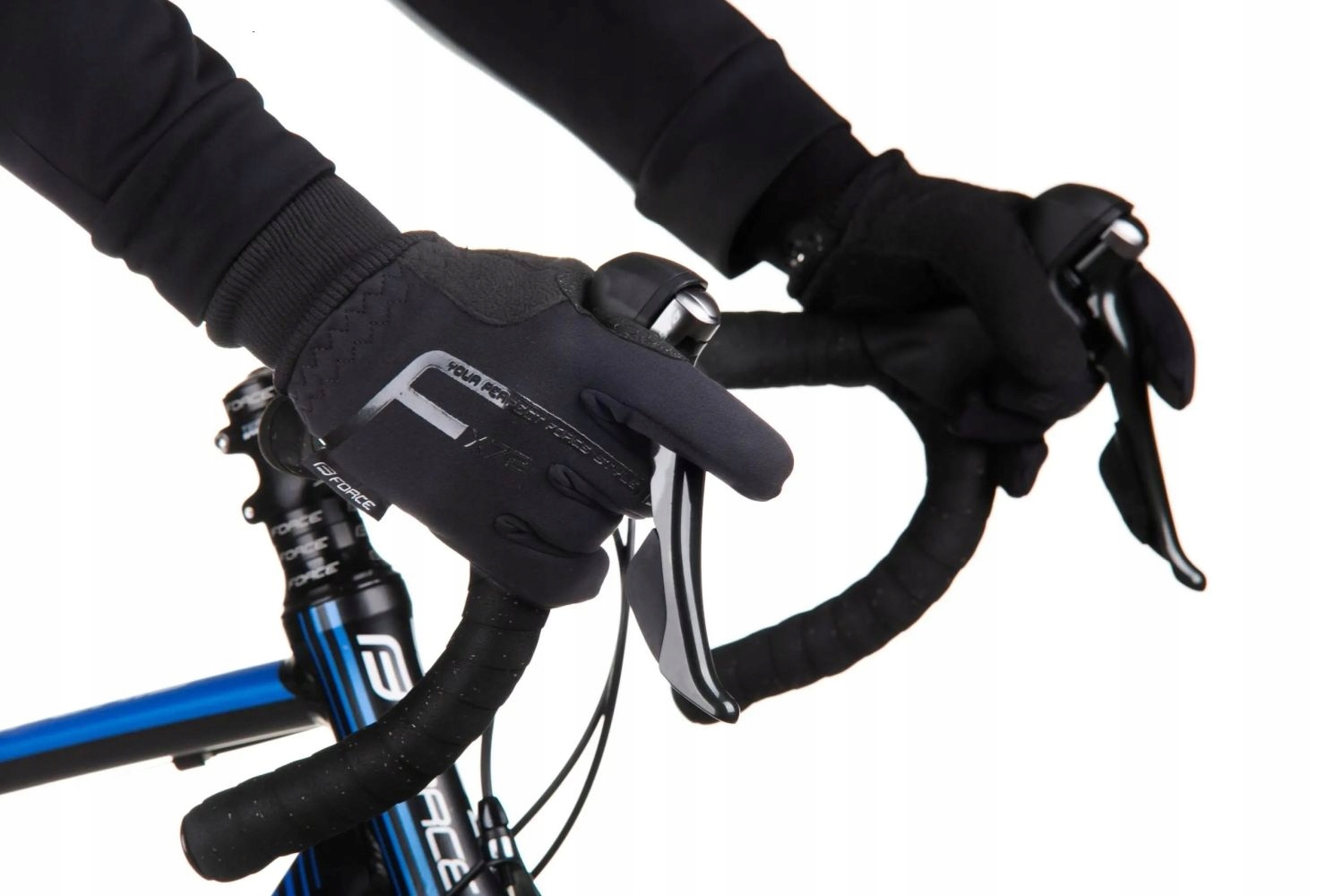 FORCE X72 RĘKAWICE JESIENNO-ZIMOWE ROWEROWE R. 3XL