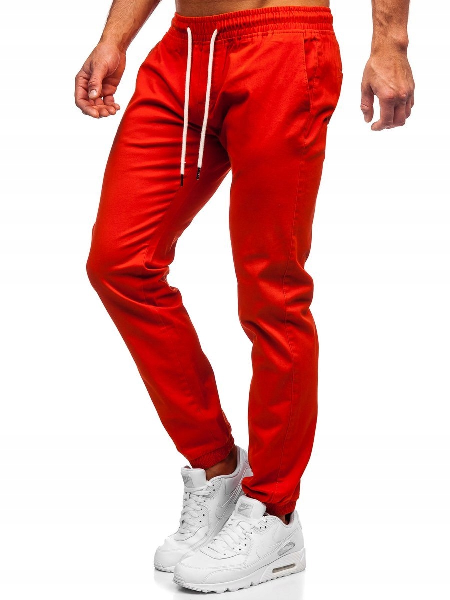 

Spodnie Joggery Ciemnopomarańczowe 1145 Denley_xl