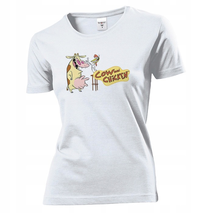 

Koszulka damska Krowa I Kurczak S