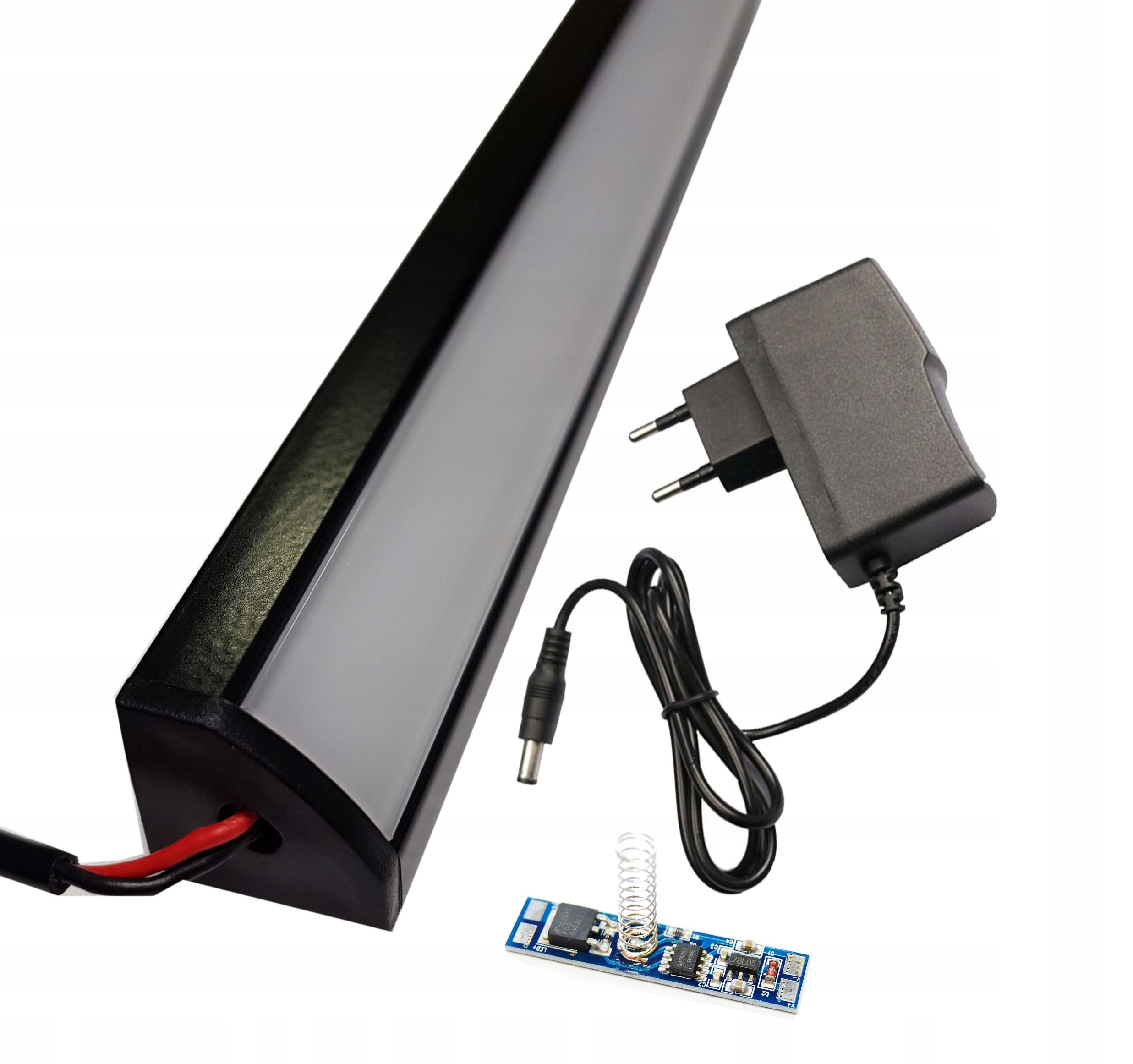 Podskříňková Lampa Rohová Podskříňkové osvětlení Led Lišta 31W 2 mb Dotyk