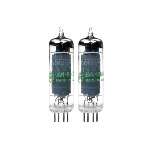 Pentoda výkonu 6005W 6AQ5, EL90, 6L31 Ge Jan Nos 2 ks vybraný pár
