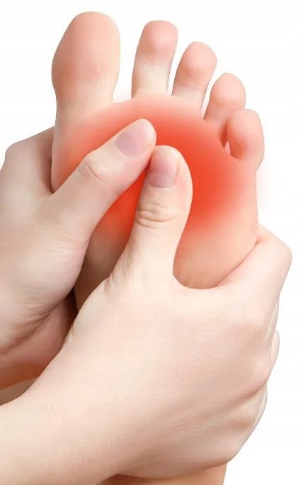 Wkładki OPASKI AMORTYZUJĄCE ŚRÓDSTOPIE do butów miękkie dyskretne Grubość 3 mm