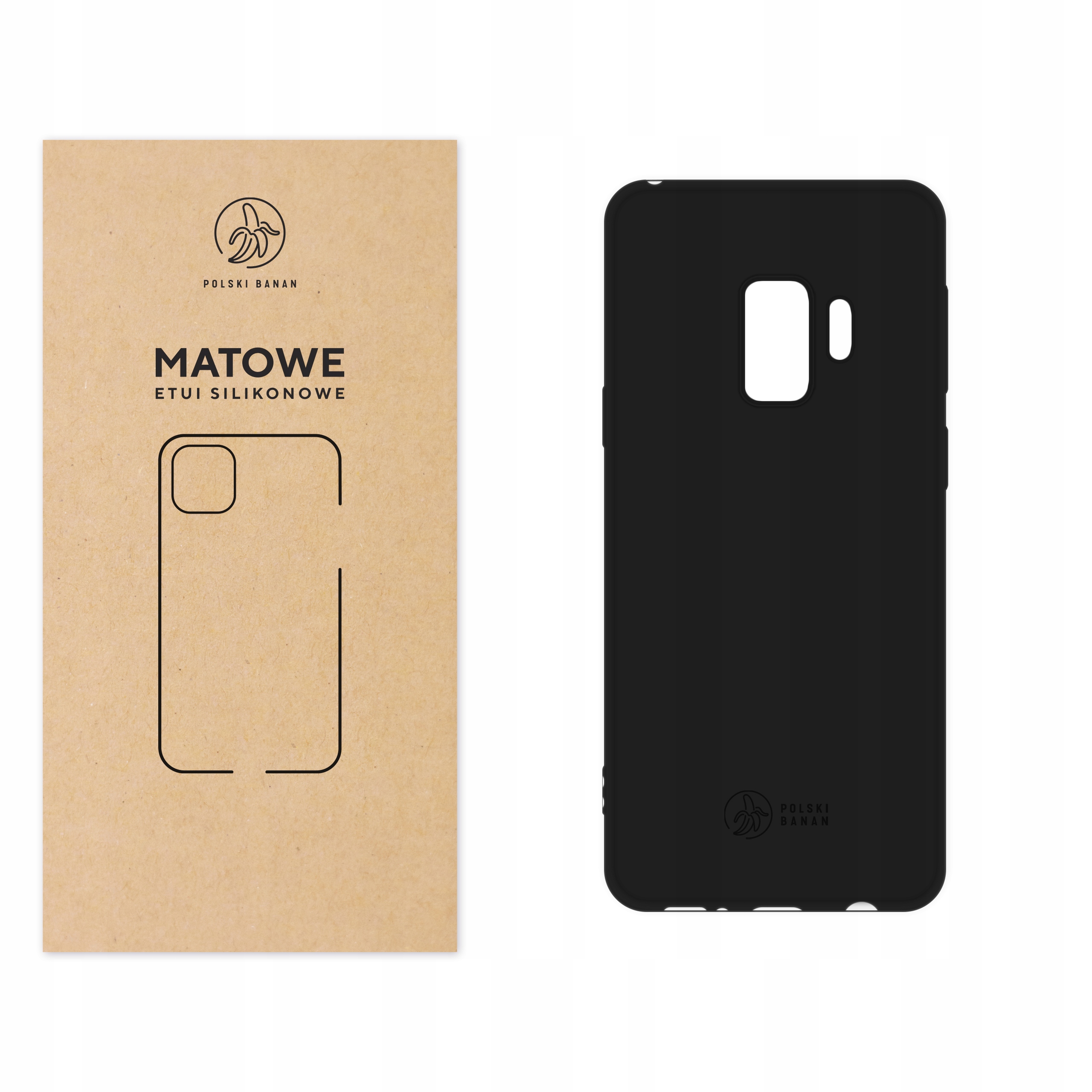 

Etui Matowe do Samsung S9 czarne