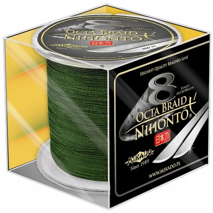 

Plecionka Mikado Nihonto Octa Braid 300 m 0.18 zie