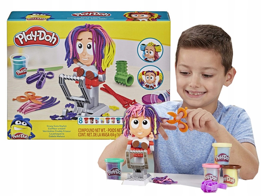 

Play Doh Ciastolina Szalony Fryzjer F1260 Hasbro