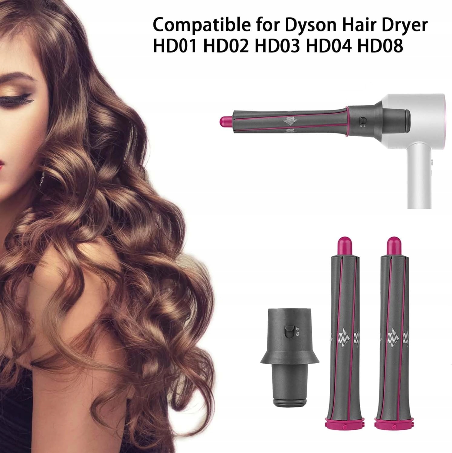 DianSung Końcówka do Dyson Airwrap Styler 30 MM Marka inna marka
