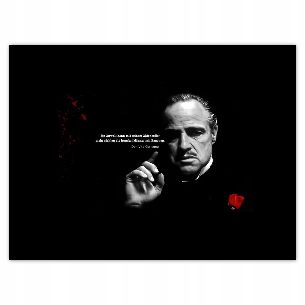 

Plakat 40x30 Cytaty z Ojca Chrzestnego