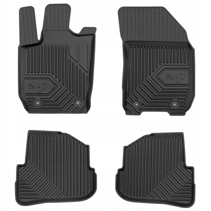 Gumové Koberce Audi A1 8X 2010-2018 Korytka 77